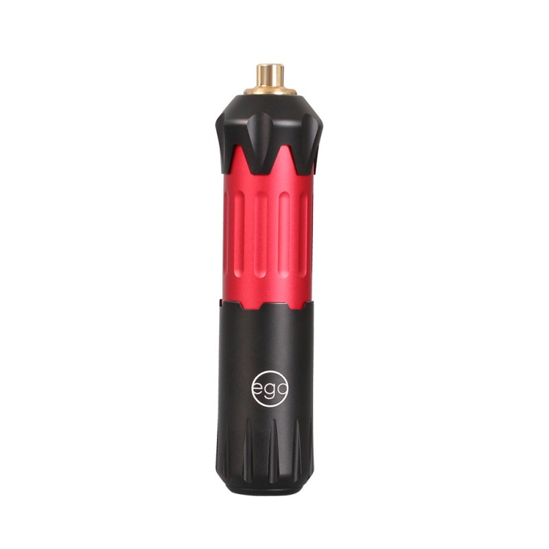 Ego Rotary Tattoo Machine Switch Pen Style Machine RCA Connect (Red)